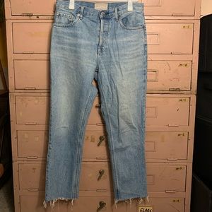 Everlane Cheeky Straight High Rise Jeans sz 29